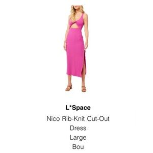 L*Space Nico Cutout Dress
